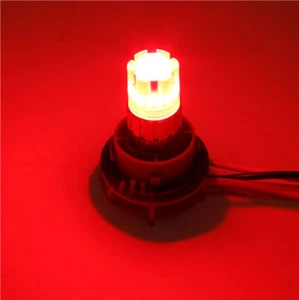 Lightbulb LED Automotive Bayonet, Pair, Dual Contact Offset Pin 7225 BAZ15D P... - Picture 1 of 5
