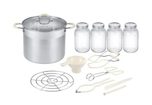 Juego de ollas de acero inoxidable CONCORD Can-IT (compatible con inducción) - Imagen 1 de 6