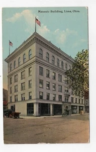 Edificio masónico Lima Ohio usado 1911 - Imagen 1 de 2