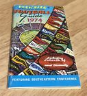1974 Peek’ Size Thirty Fifth Annual Football Guide - Southeastern Conference