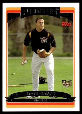 2006 Topps Matt Capps Pittsburgh Pirates #627 - Image 1 of 2