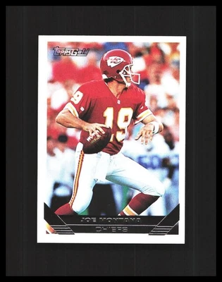 Joe Montana 1993 - Topps - #340 dorado - S1B3R1L24C12 Foto 1 de 2