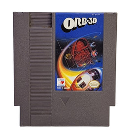 ORB-3D (Nintendo Entertainment System, 1990) Authentic NES Tested & Working