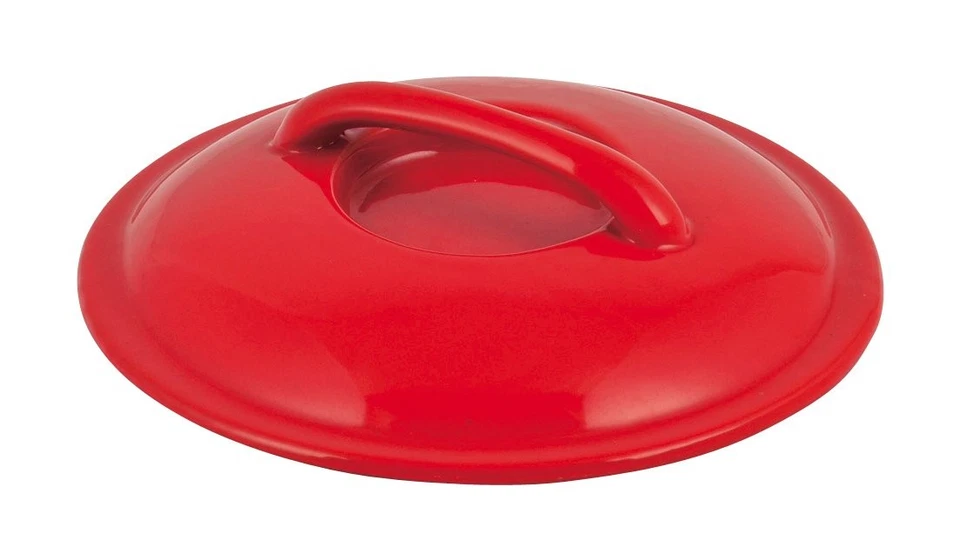 PEARL METAL Enamel Skillet 18cm Lid Cast Iron Rouge HB-2744 - Image 1 of 1