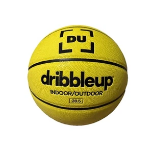 Dribble Up Yellow Smart Basketball Junior Size 28.5 Indoor/Outdoor *Ball Only* - Picture 1 of 5