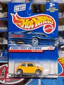 Hot Wheels 2000 Collector # 090 First Editions # 30/36 Mini Cooper yellow - Picture 1 of 4