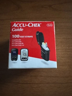 Accu-Chek Guide 100 Teststreifen kostenloser Versand Ablaufdatum 4/26 - Bild 1 von 4