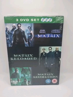 The Matrix/Matrix Reloaded/Matrix Revolutions (Box Set) (DVD, 2006) - Image 1 of 4