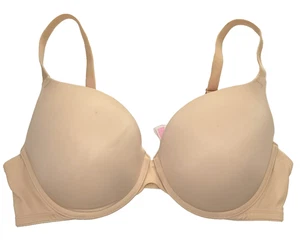 ROSA Victoria's Secret Sujetador Wear Everywhere Camiseta Push-Up Beige Con Aros - 36D - Imagen 1 de 13