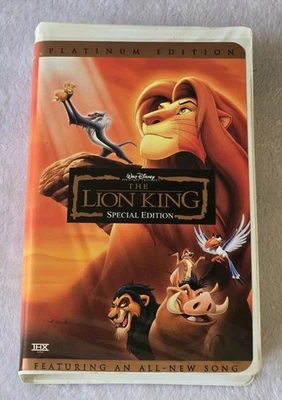 Walt Disney The Lion King VHS 2003 Special Edition Clamshell Case Kid's Movie - Image 1 of 4