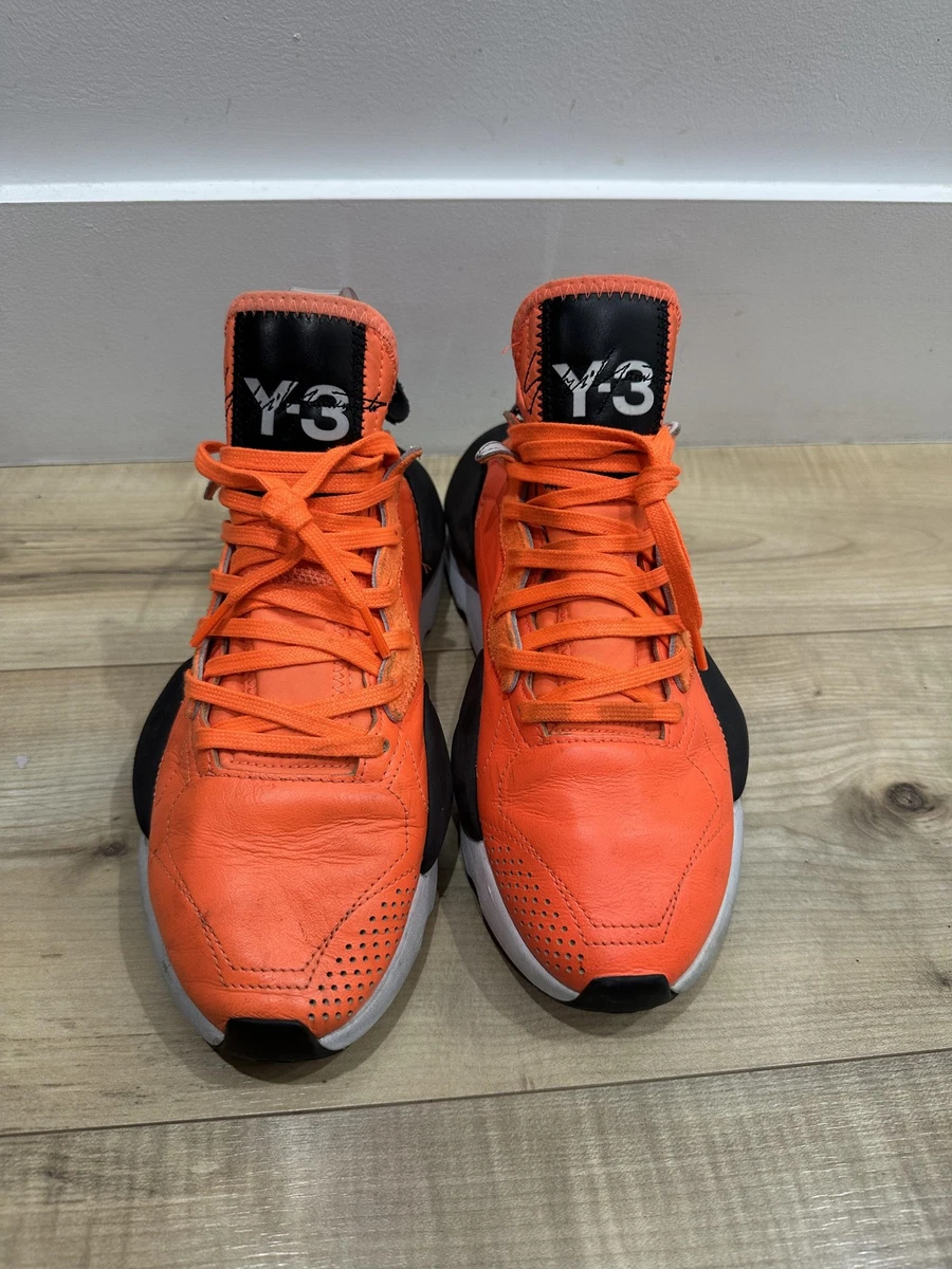 Y-3 Yohji Yamamoto Shoes Mens Size 7.5 Orange Black Chunky  display picture 1
