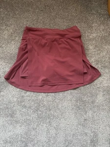 Athleta Girl Skort Skirt Size Lg 12 Mauve/Pink - Excellent Condition - Picture 1 of 5