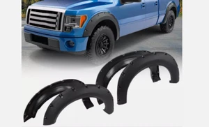 2009-2014 Ford F150 F-150 Fender Flares Pocket Rivet Style Bolt on Wheel Fast SH - Picture 1 of 5