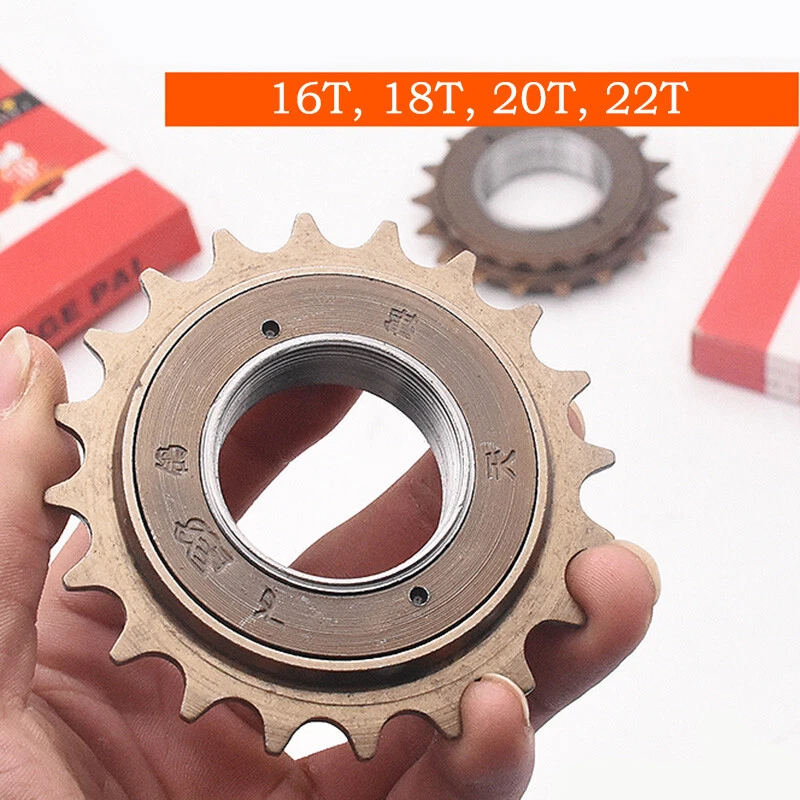 Ruota libera singola velocità 16/18/20/22T pista ingranaggio pignone BMX Fixie bici bambini - Immagine 1 di 4