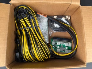 NEW (2) ZSX 16 PORT Breakout Board PICO + X6B 8 port + Ext Cables Parallel Miner - Picture 1 of 8
