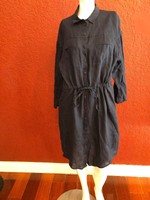 whistles montana linen shirt dress
