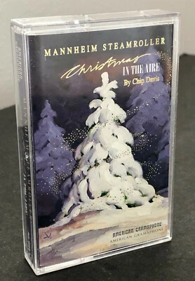 MANNHEIM STEAMROLLER "Christmas in The Aire" by Chip Davis (Cassette Tape) 1995 Foto 1 de 4