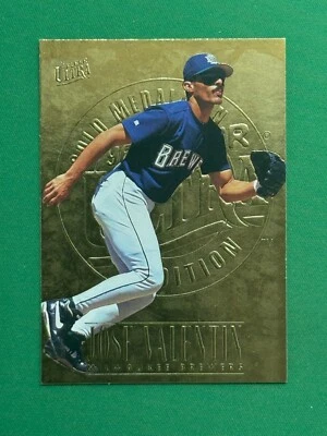 1996 Fleer Ultra Baseball Series 1 #86 Jose Valentin Gold Medallion Parallel - Image 1 of 2