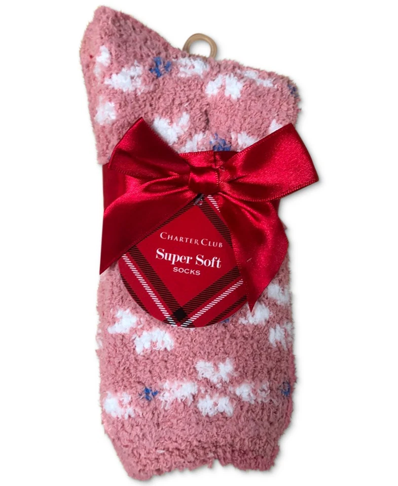 Charter Club Printed Super-Soft Cozy Socks - Image 1 of 1