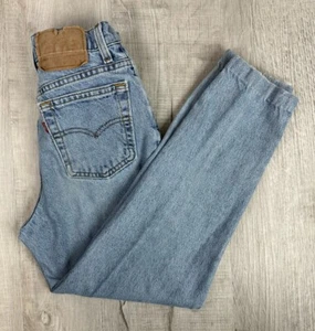 VTG Levi’s 512 Jeans Distressed Y2K Denim Pants Girl Women (Actual Size 23X24) - Picture 1 of 20