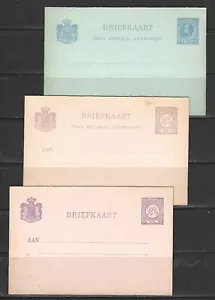 PAÍSES BAJOS — (9) TARJETAS POSTALES DE COLECCIÓN - 1886 -- COMO NUEVAS - Imagen 1 de 3