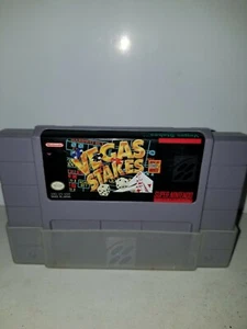 VEGAS STAKES SUPER NINTENDO SNES   - Imagen 1 de 3