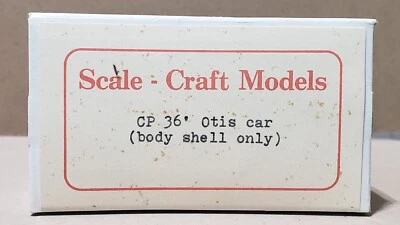 Scale Craft Models - HO - Canadian Pacific 36' "Otis" Kettle Valley Coal Car Kit - Image 1 of 4
