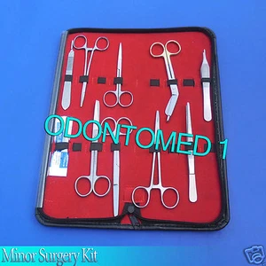 Instrumentos quirúrgicos utilizados para cirugía menor (juego de 10) DS-738 - Imagen 1 de 3