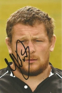 NEWCASTLE FALCONS RUGBY UNION: MICKY WARD SIGNED 6x4 PORTRAIT PHOTO+COA - Picture 1 of 1