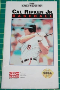 Sega Genesis Manual: Cal Ripken Jr. Baseball - Picture 1 of 2