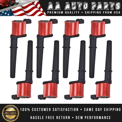 8 bobinas de encendido de rendimiento para Ford Mustang Lincoln Continental 1998-2012 UF191 Foto 1 de 4