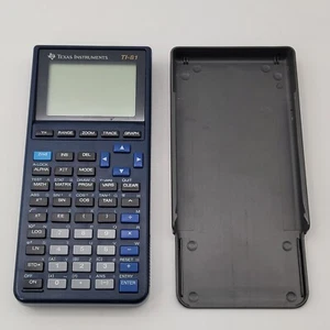 Calculadora gráfica Texas Instruments TI-81 azul con tapa gris no funciona - Imagen 1 de 6