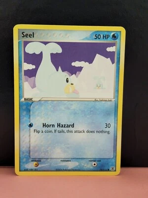 Seel 78/112 EX Fire Red & Leaf Green 2004 Non Holo Pokemon Card NM - Image 1 of 3
