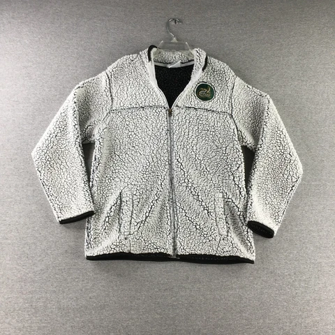 Charlotte 49ers Sweater Womens Medium Champion Sherpa Full Zip Pockets Cover