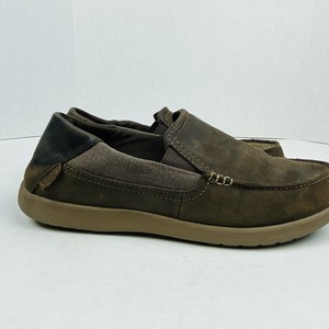 Crocs Leather Santa Cruz Casual Shoes 