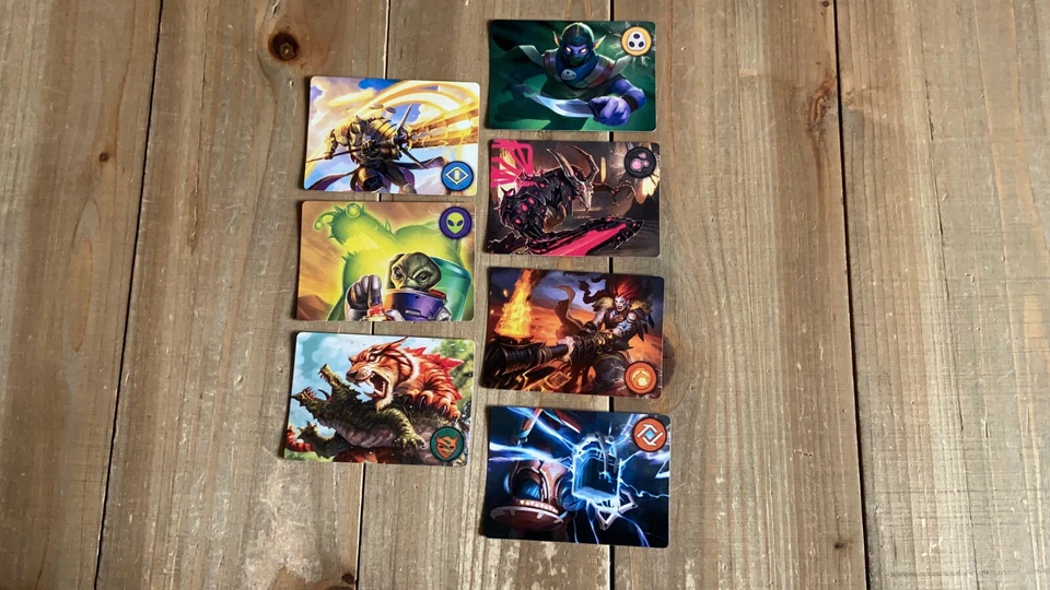 Keyforge - Set Promo Cards Of Houses/Chain Tracker - Ffg - Image 1 of 1