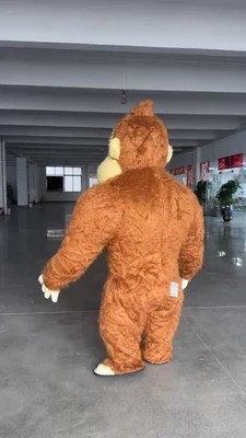 2M Inflatable Donkey Hole Costume Mascot Halloween Cosplay Party Set with Batter - Image 1 of 4