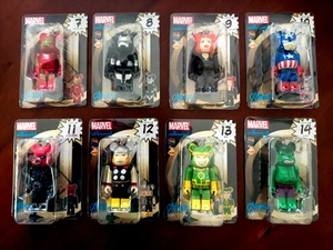 8 AVENGERS 2012 BEARBRICK FIGURES KEYCHAIN COLLECTION 7 ,8, 9, 10, 11, 12, 13 14 - Picture 1 of 6
