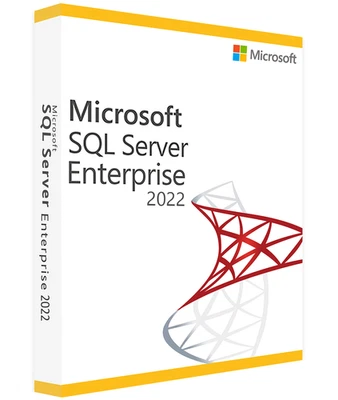 Microsoft SQL Server 2022 Enterprise with 48 Core License, unlimited User CALs - Image 1 of 3