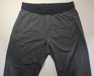 Lululemon Mens Size 34 Large Gray Elastic Waist Jogger Pant - Picture 1 of 11