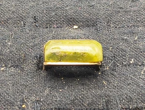 Vintage Ring Sterlingsilber und Jade Größe 7,75 signiert 925 & Punze - Bild 1 von 15