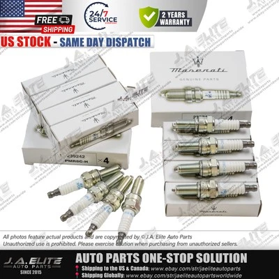 Bujías genuinas 8 un. para Maserati Quattroporte GranTurismo GC, OEM:239242 Foto 1 de 4