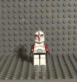 LEGO Star Wars Phase 1 Clone Trooper Minifigure Captain SW0492 Gunship 75021