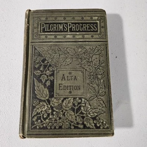 Antique 1800's "Bunyan's The Pilgrims Progress" Alta Edition John Bunyan - Bild 1 von 16