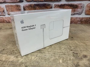 Oryginalny nowy zapieczętowany zasilacz Apple 45W MagSafe 2 A1436 MD592B/A - wtyczka UE - Zdjęcie 1 z 3