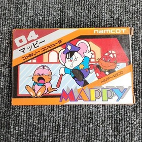 Namco MAPPY Famicom Game with Accessories