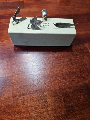 Vilmain + Klinger Set Of Pewter Push Pins. - Image 1 of 4