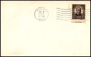 Scott 559 - 7 centesimi McKinley FDC piastra senza indirizzo # Sng Niles, OH SCV $275,00 - Foto 1 di 2
