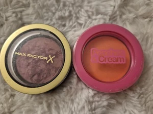 Max Factor Creme Puff Blush 30 Gorgeous Berries & Peaches & Cream Blush Tutti - Picture 1 of 2