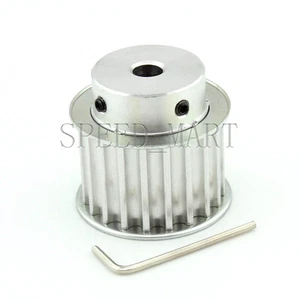 HTD 8M-20T-32W Aluminum Timing Belt Pulley 20 Teeth 8mm Bore Stepper Motor - Picture 1 of 5